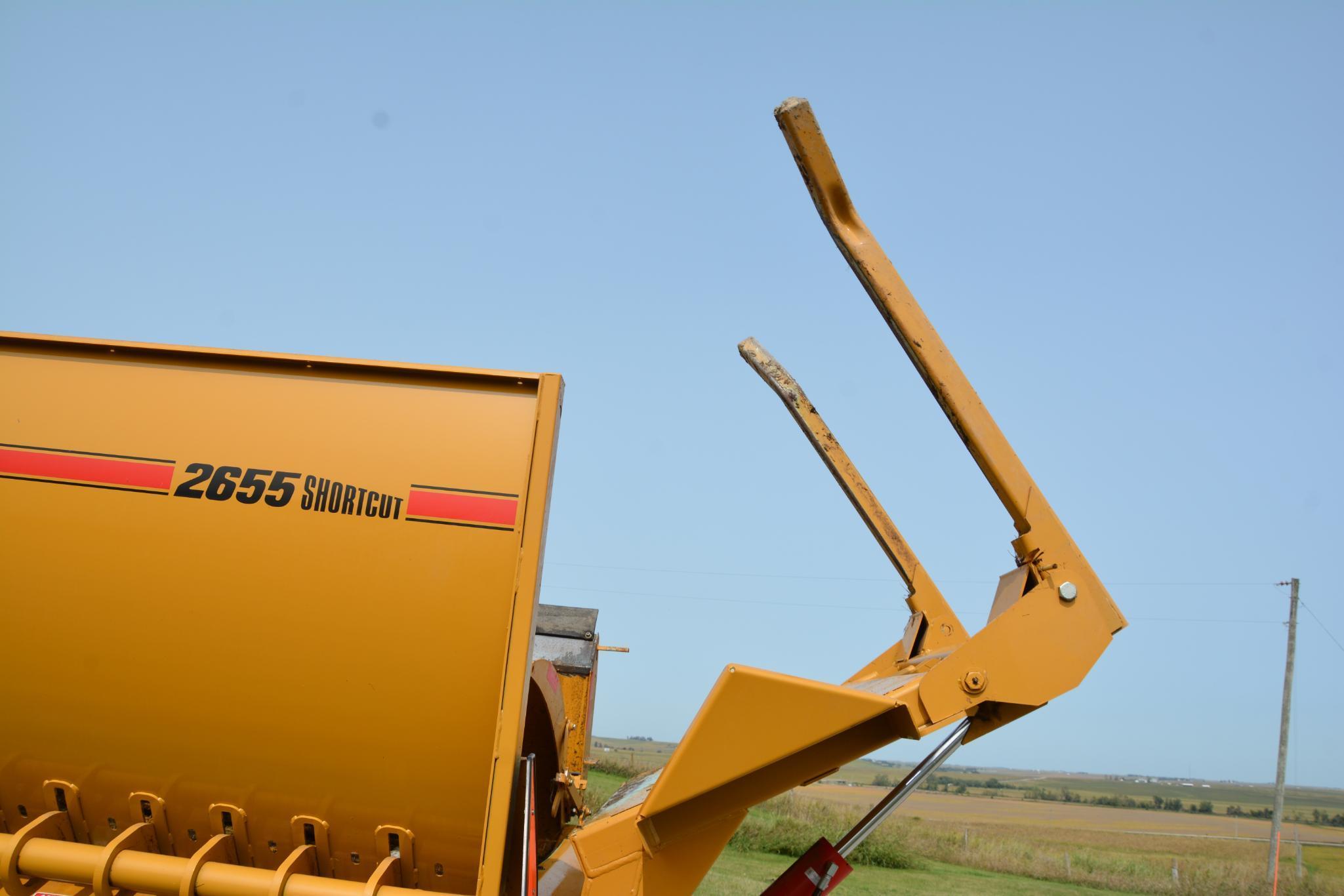 Haybuster 2655 "shortcut" bale processor