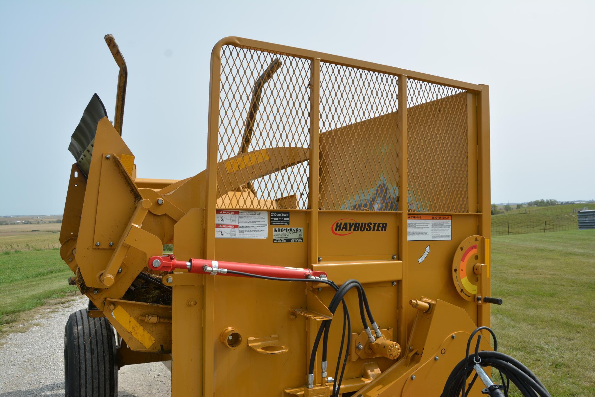 Haybuster 2655 "shortcut" bale processor