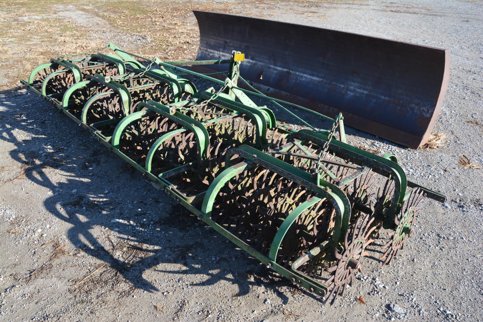 John Deere 15' rotary hoe