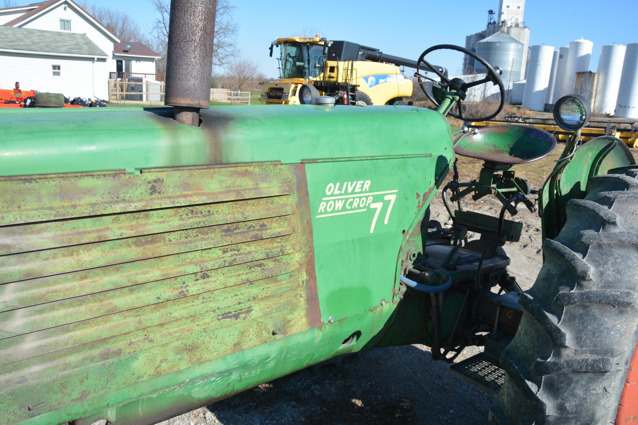 Oliver Row Crop 77 tractor