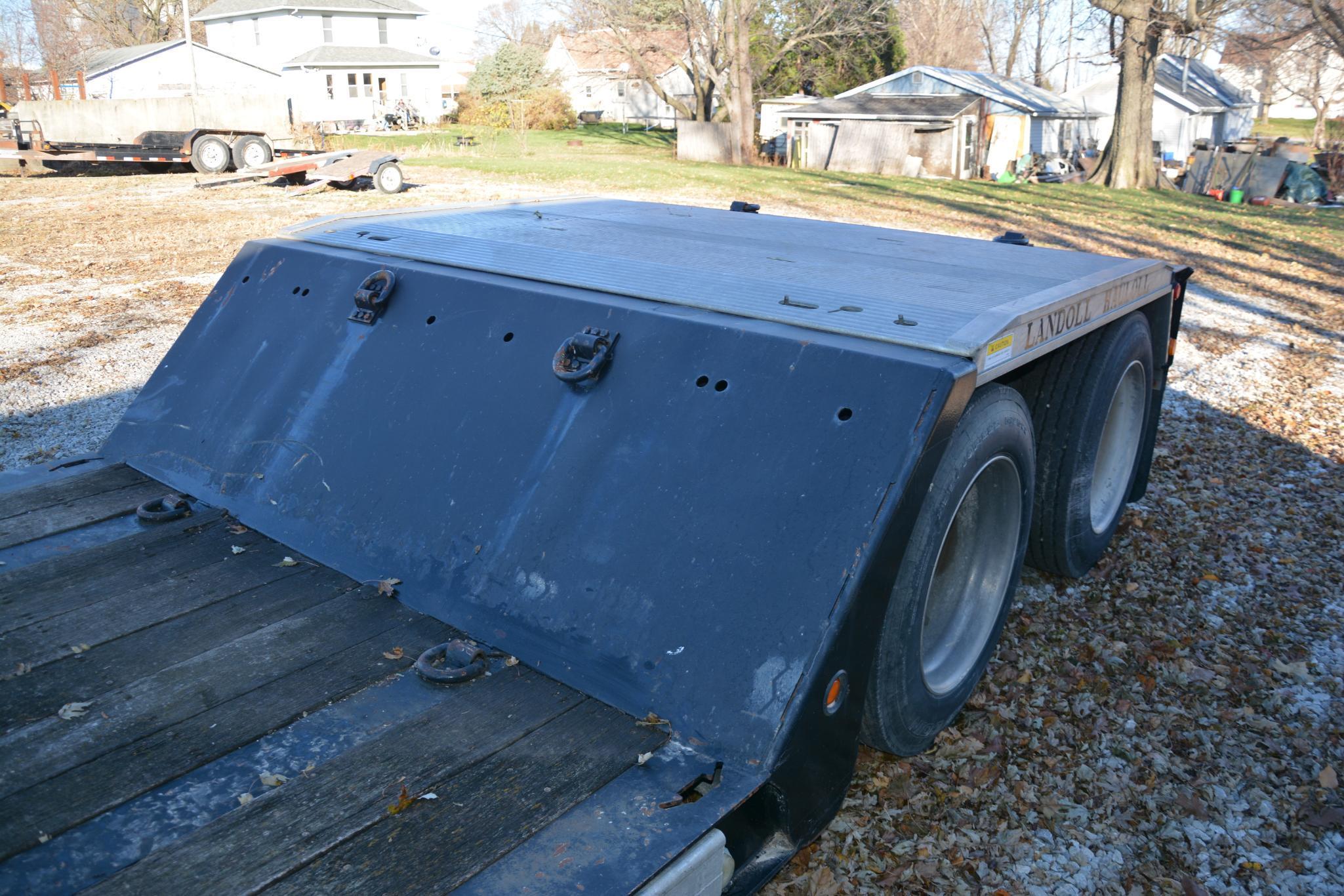 2008 Landoll 825A 50' RGN hyd. detach trailer