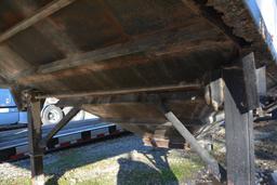 1990 Wheeler 41' steel hopper bottom trailer