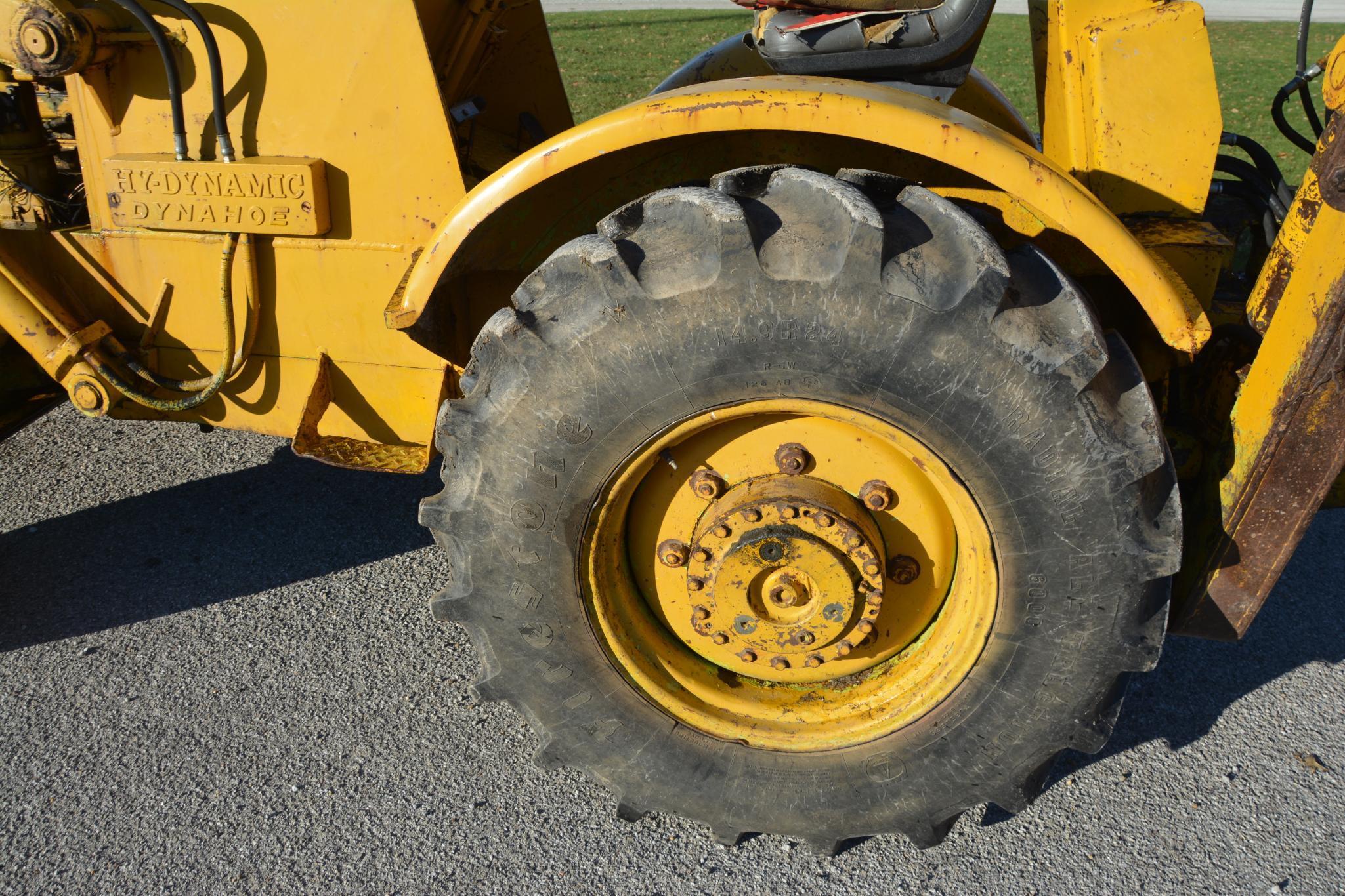 Dynahoe Model 140 2wd backhoe