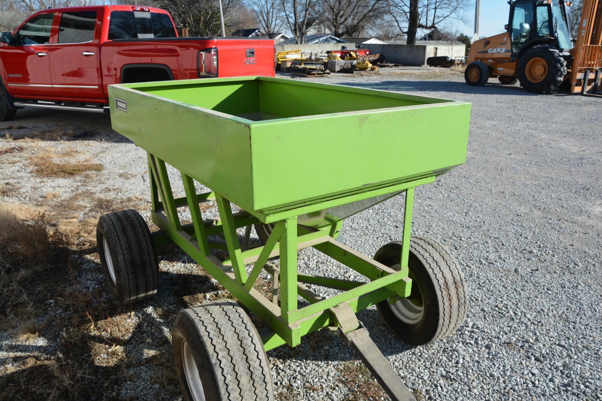 Parker Salesman Demo gravity wagon