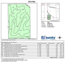 Tract 1 - 64.32 Surveyed Acres