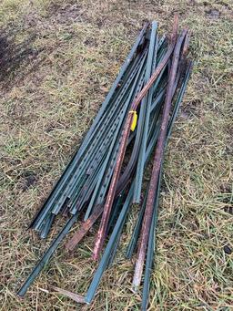 Used fencing material