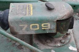 John Deere 709 7' 3pt rotary mower