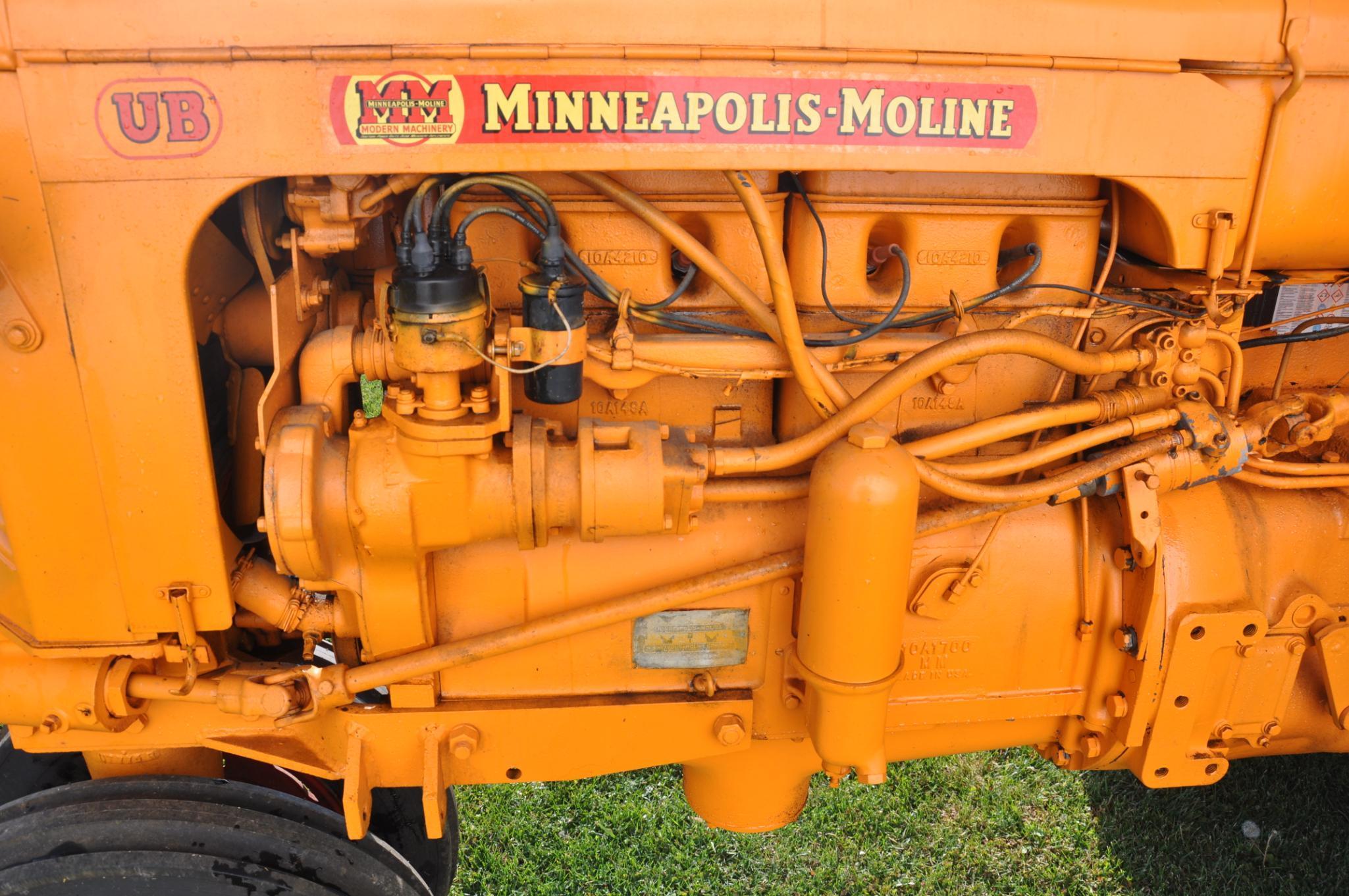 Minneapolis Moline UB tractor