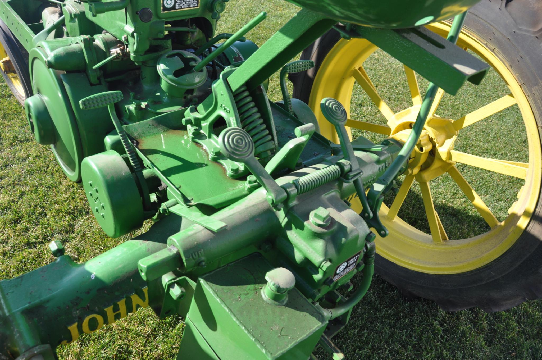 1943 John Deere B tractor