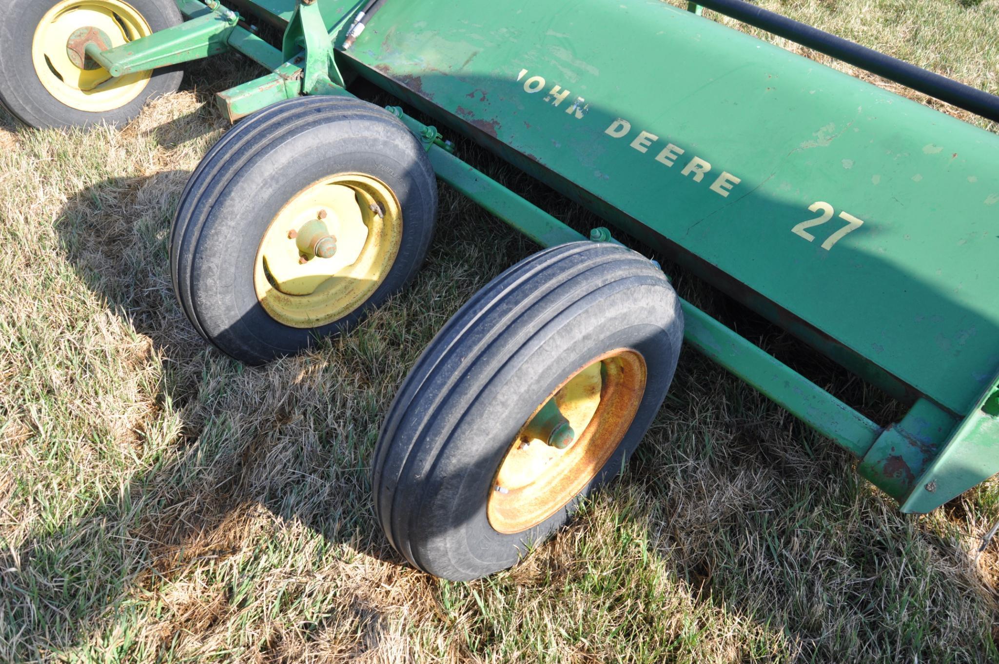 John Deere 27 15' stalk chopper