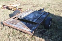 Shop built flatbed trailer...- no title