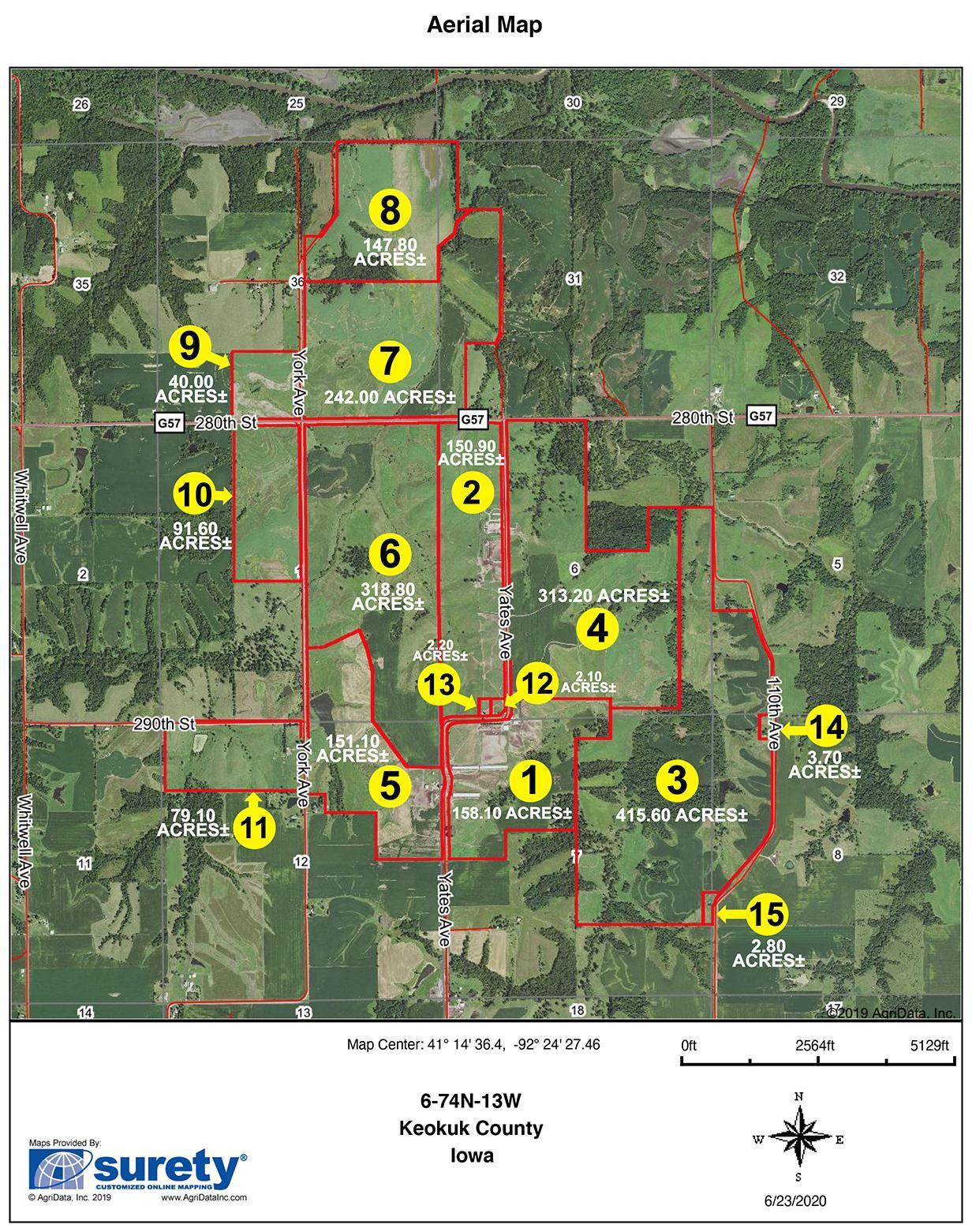 Tract 12 - 2.14 Surveyed Acres+/- & Country Home