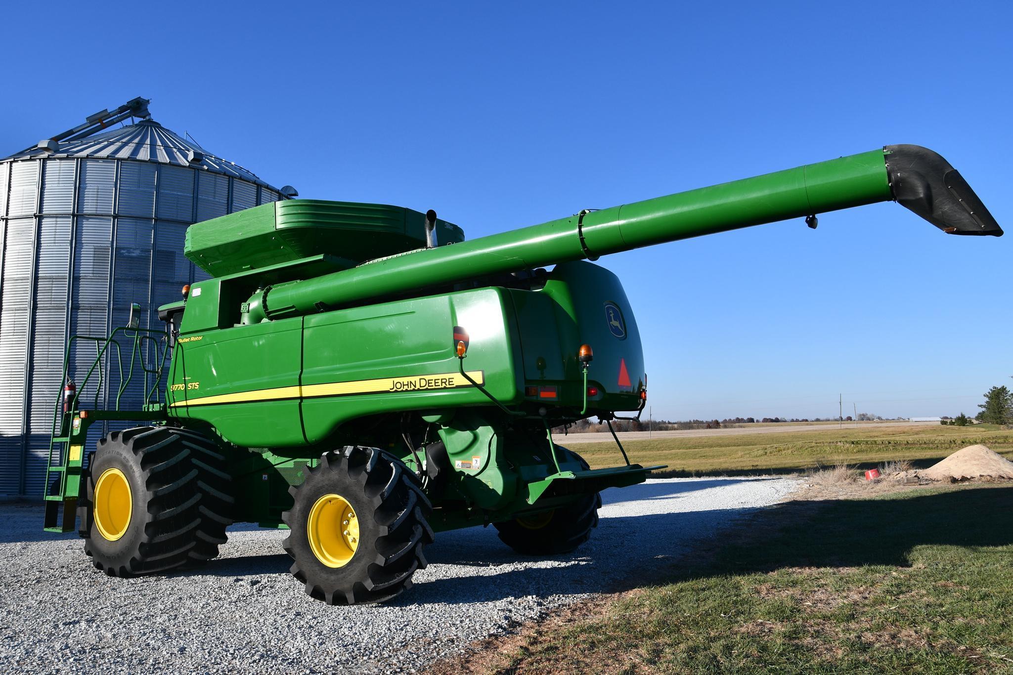 2011 John Deere 9770 STS 4wd combine