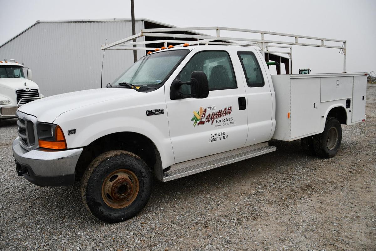 1999 Ford F-350 4wd service truck