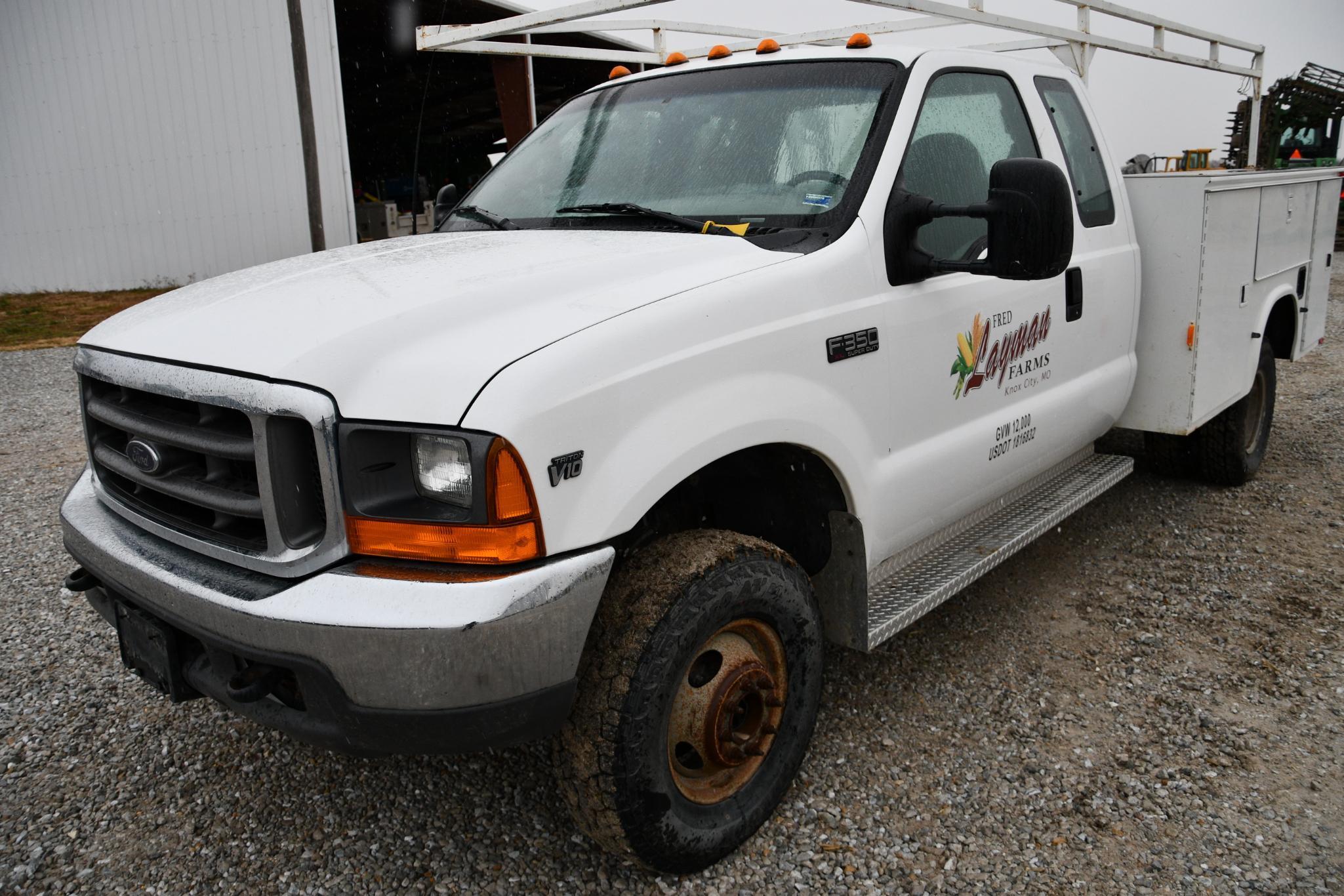 1999 Ford F-350 4wd service truck