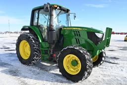 2016 John Deere 6110M MFWD tractor