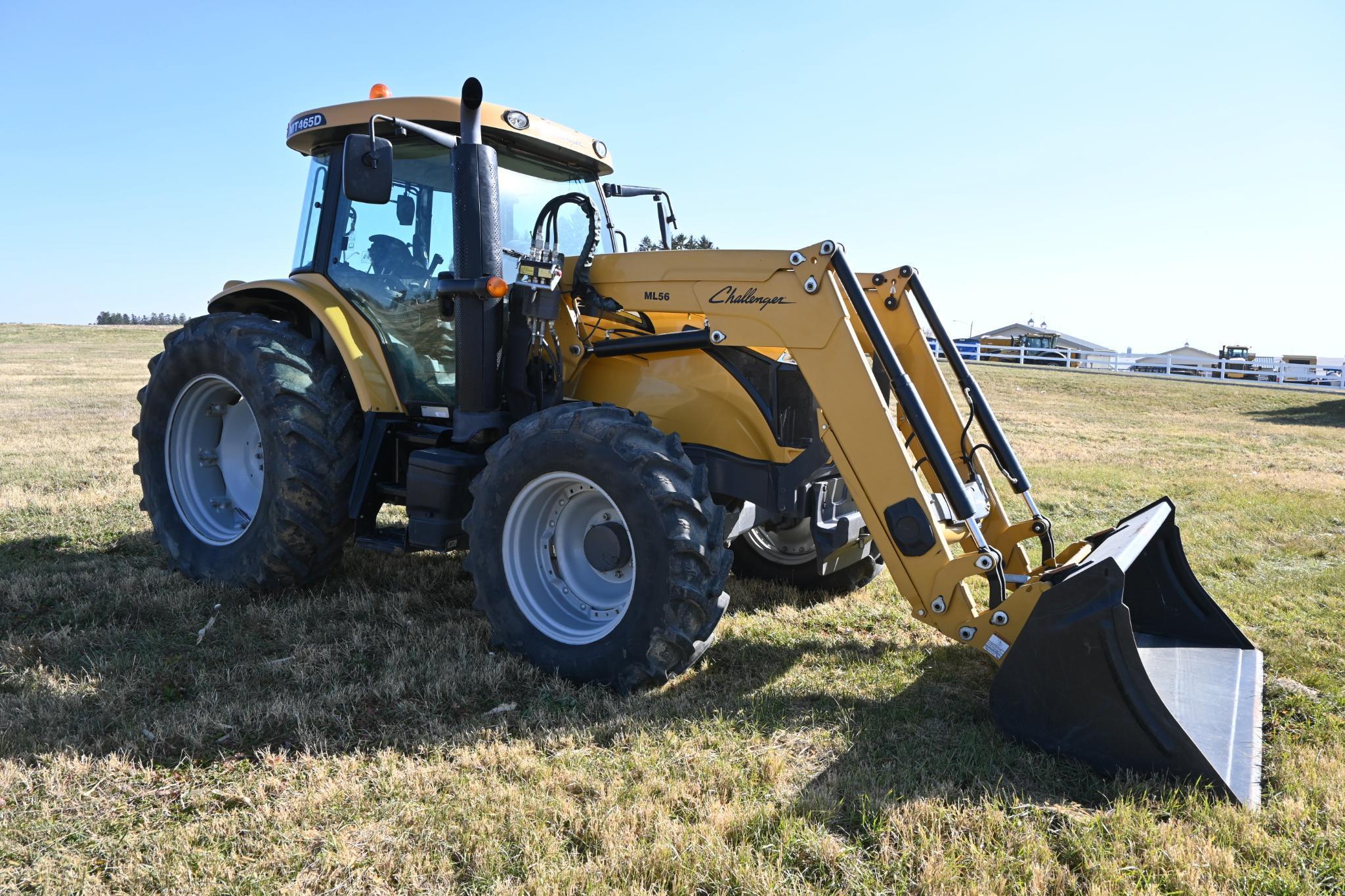 2015 Challenger MT465D MFWD tractor