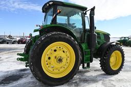 2017 John Deere 6195R MFWD tractor