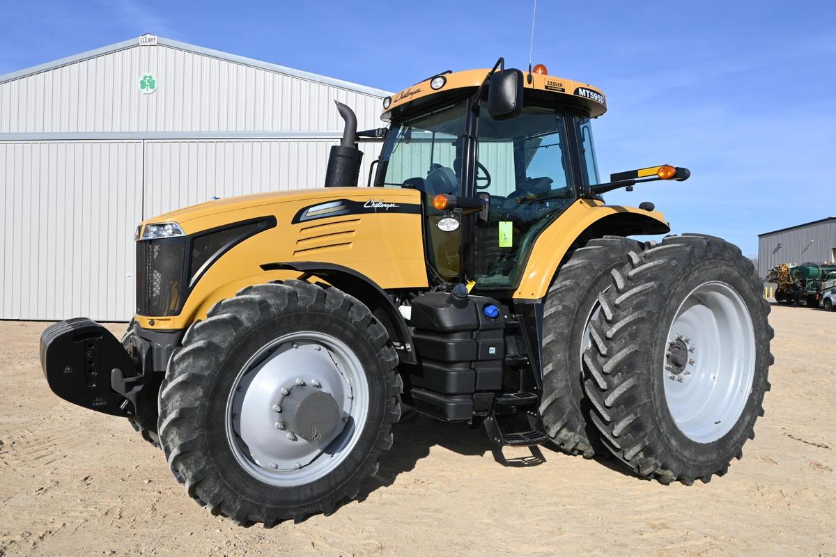 2013 Challenger MT595D MFWD tractor