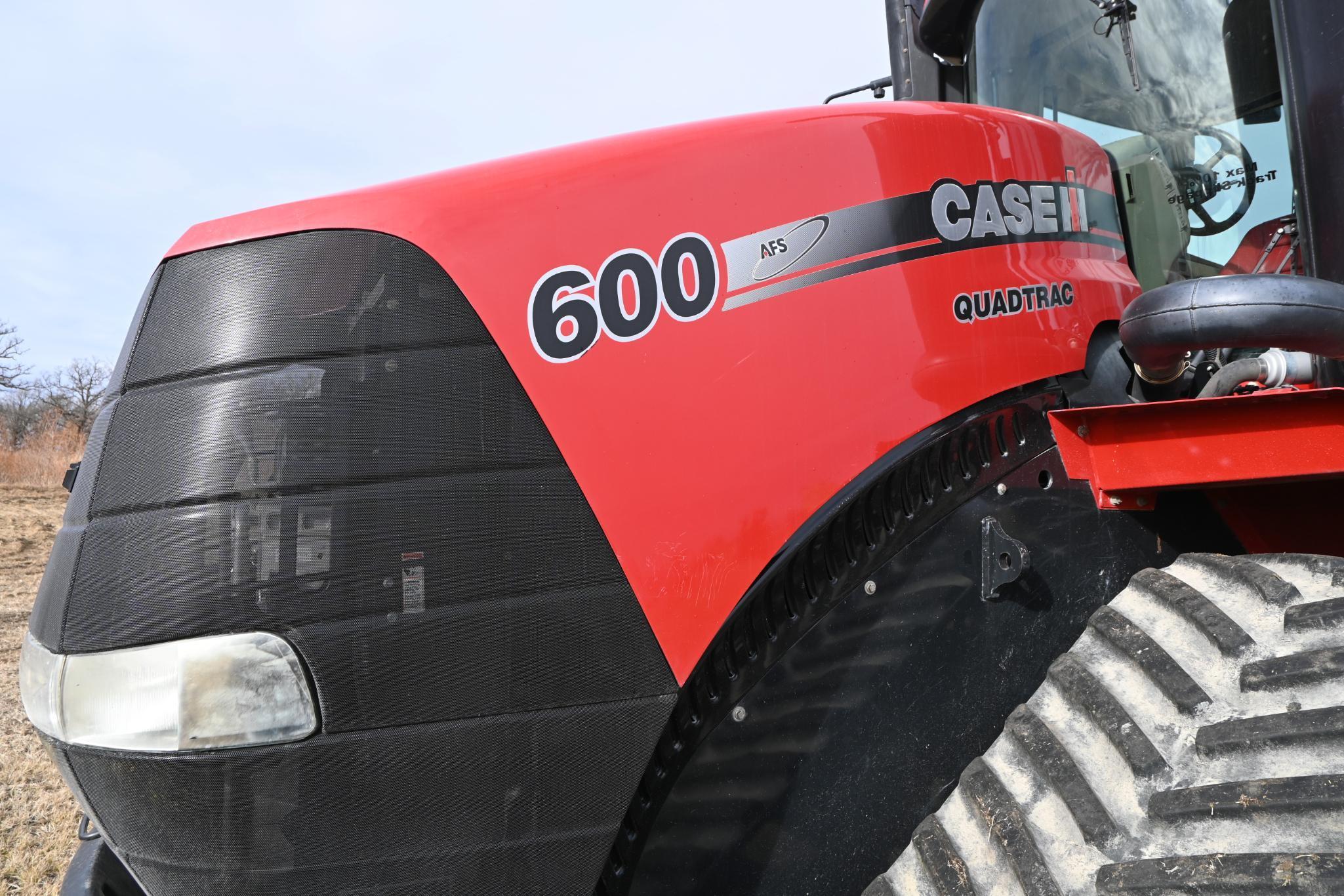 2012 Case IH 600 Steiger track tractor