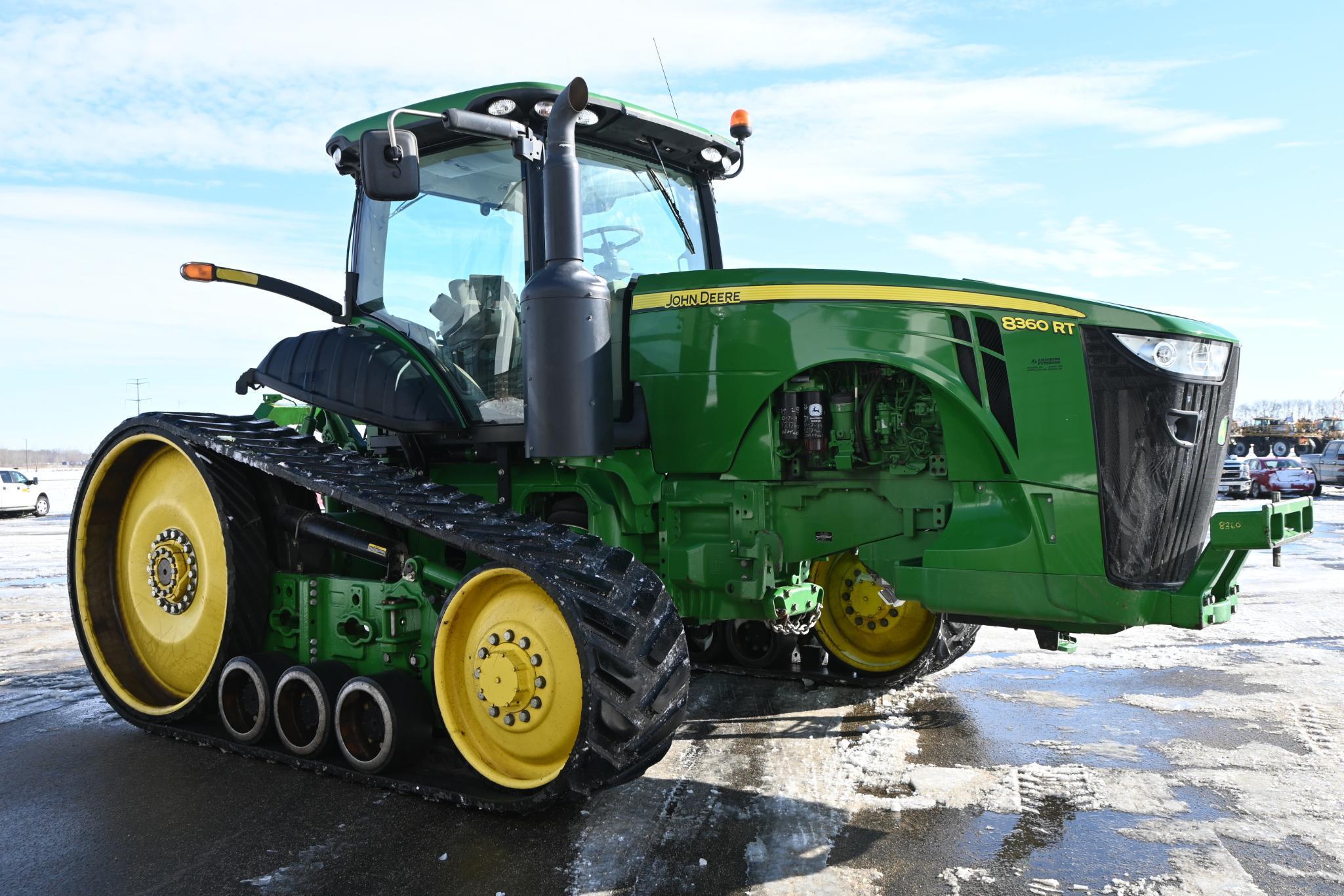 2013 John Deere 8360RT track tractor