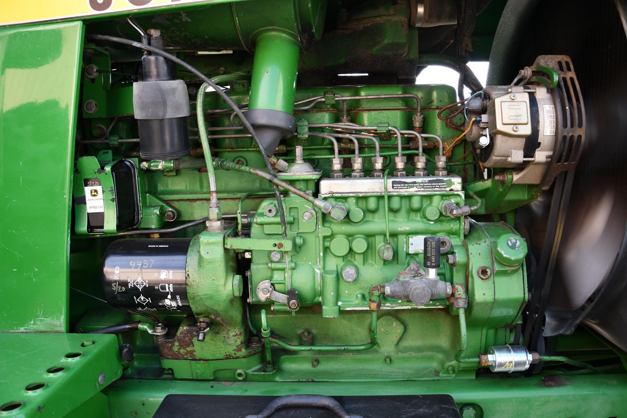 1986 John Deere 4850 MFWD tractor