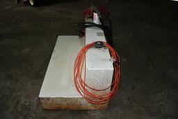 105 gal. L-shaped fuel transfer tank