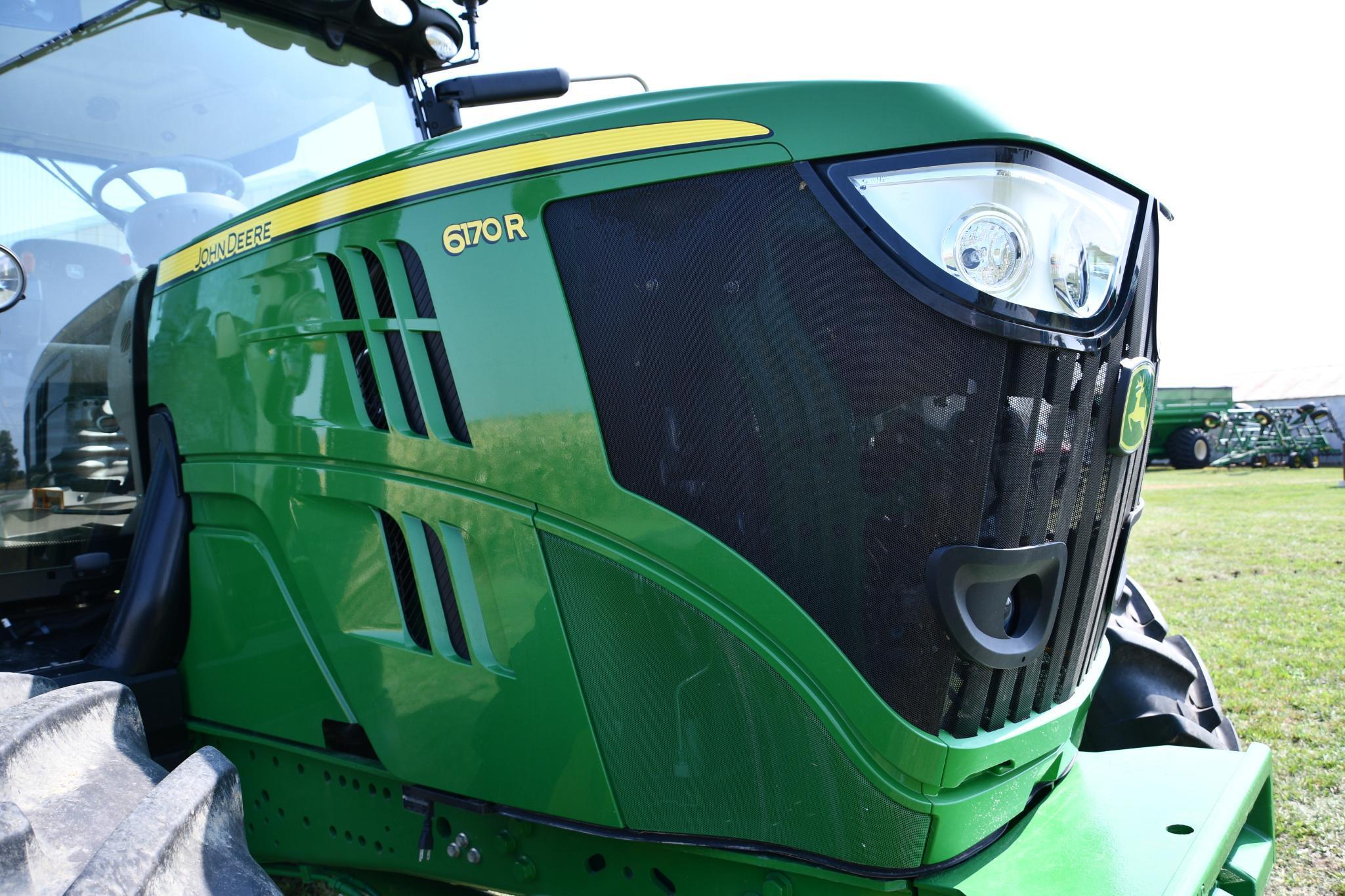 2014 John Deere 6170R MFWD tractor