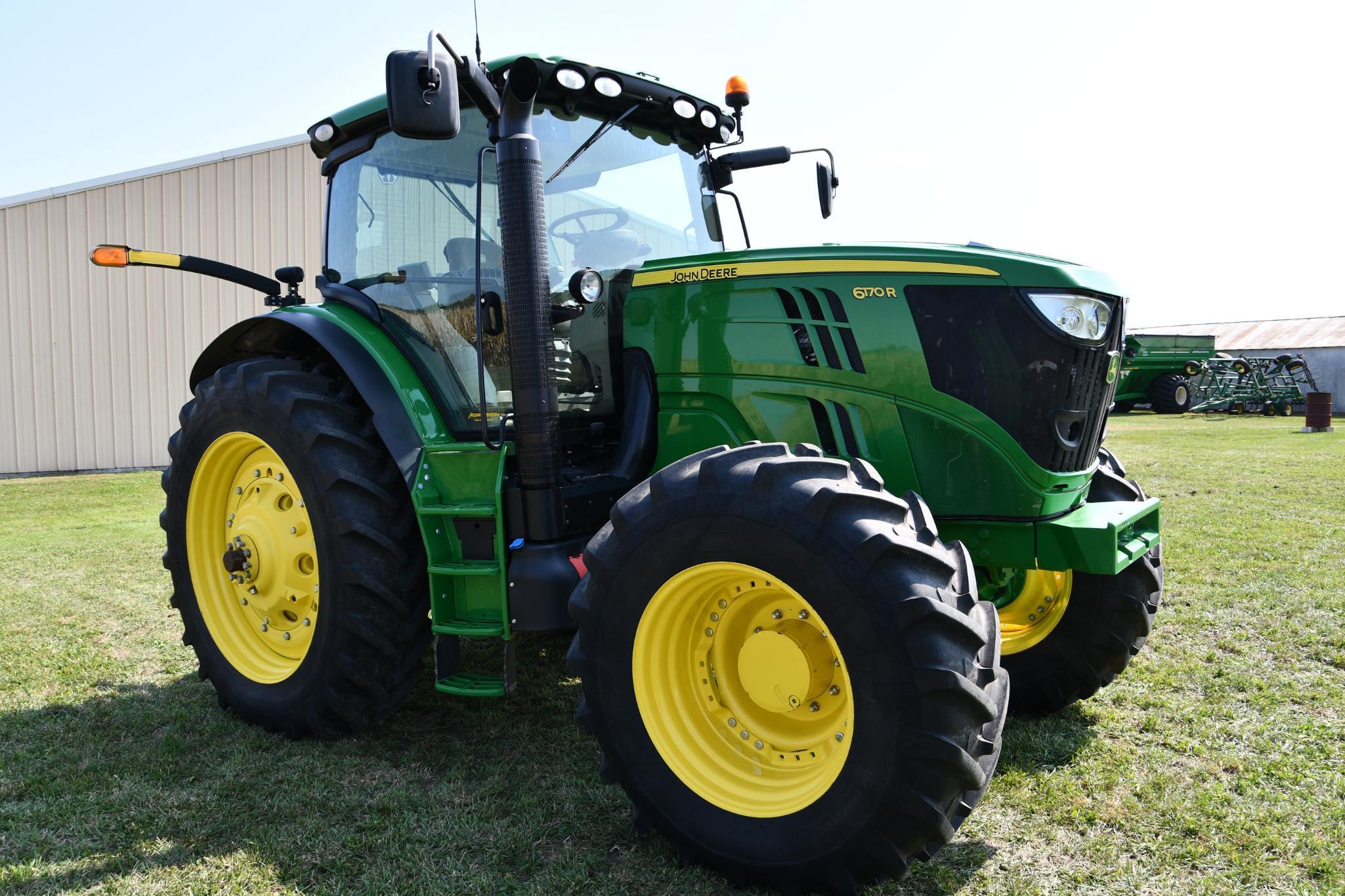 2014 John Deere 6170R MFWD tractor