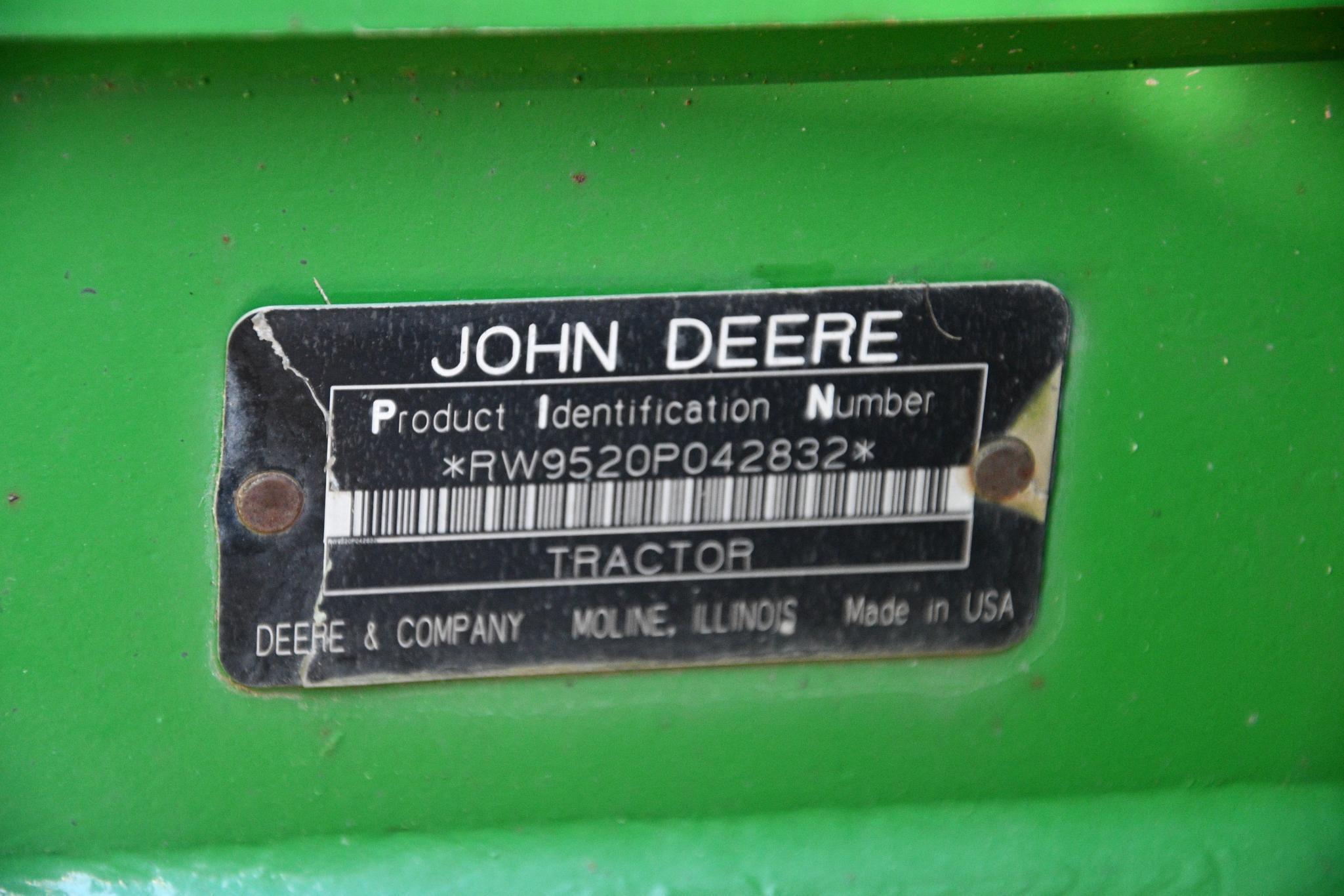 2006 John Deere 9520 4wd tractor