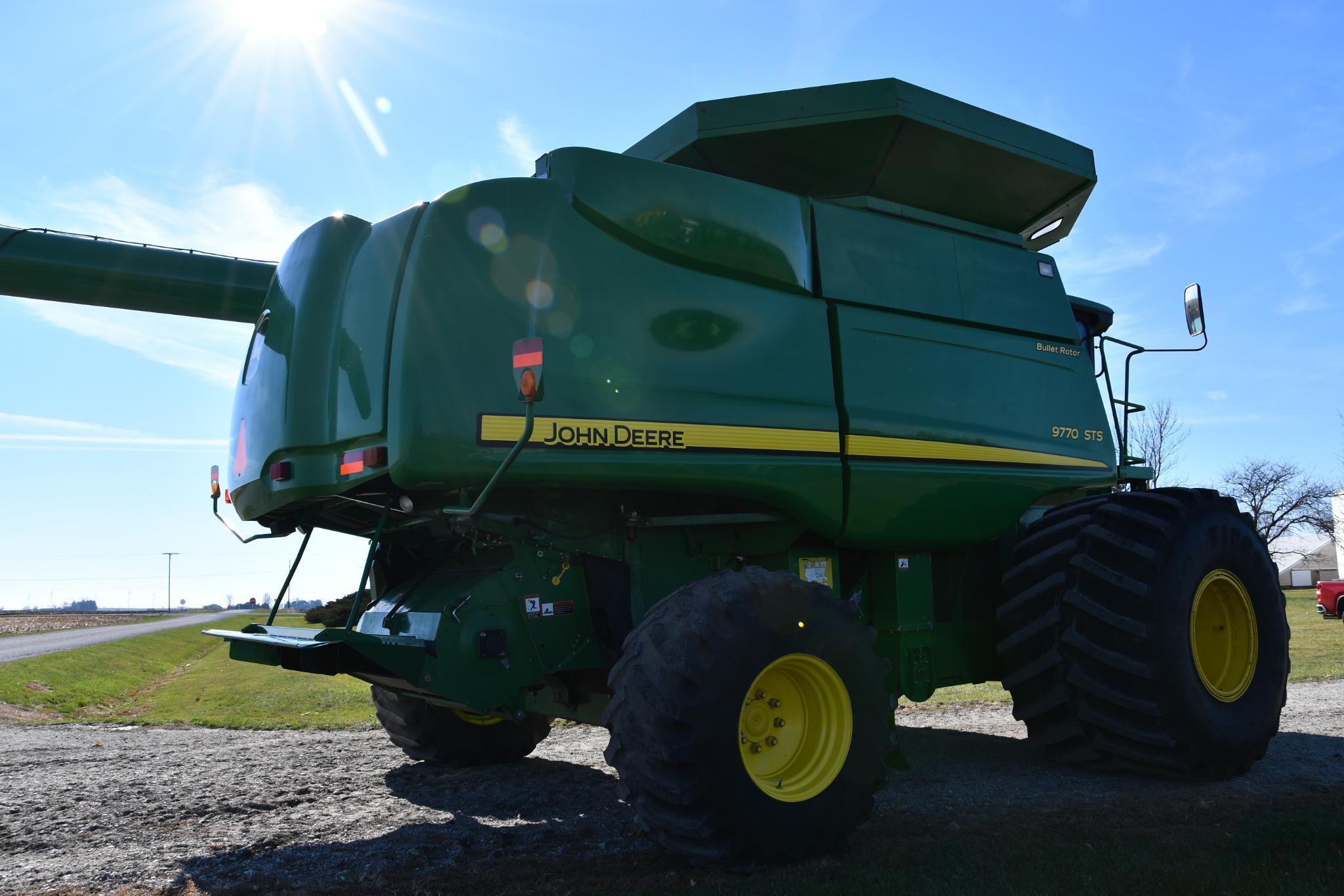 2008 John Deere 9770 STS 4wd combine