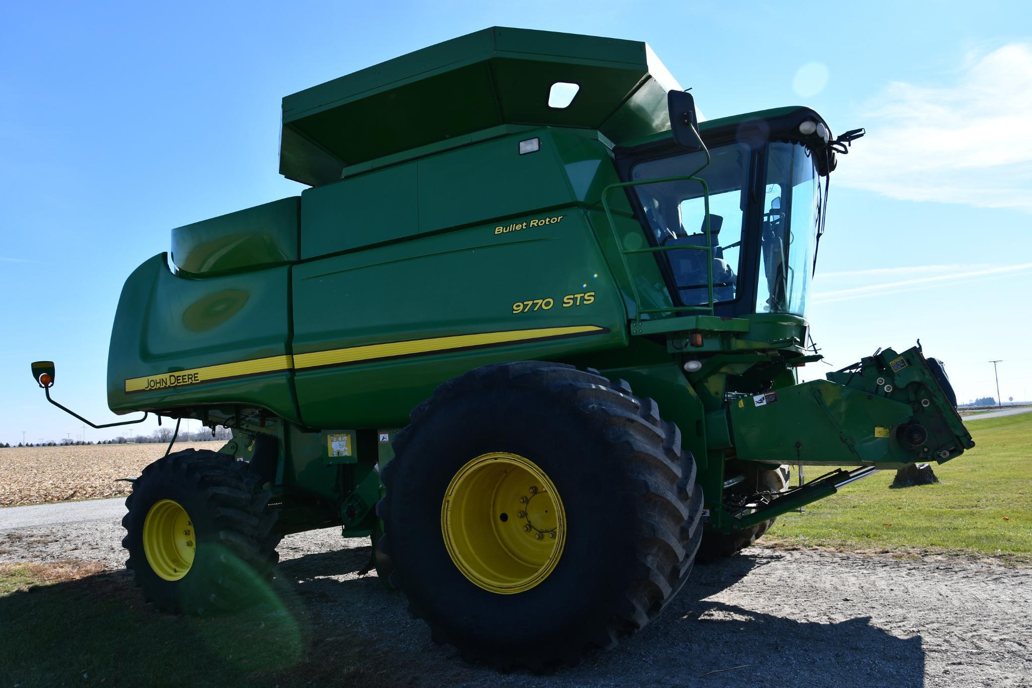 2008 John Deere 9770 STS 4wd combine