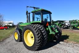 1990 John Deere 4555 MFWD tractor