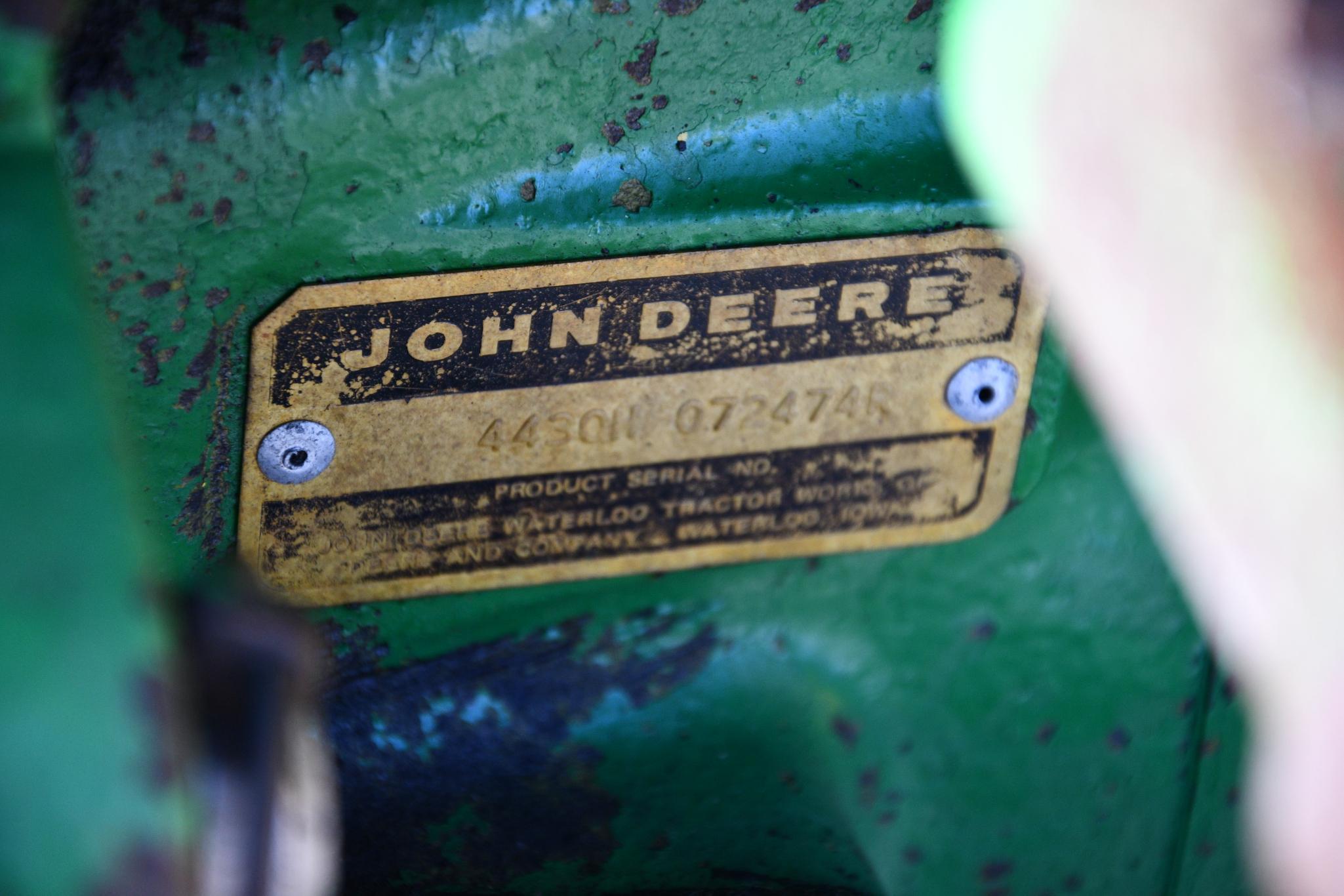 1977 John Deere 4430 2wd tractor