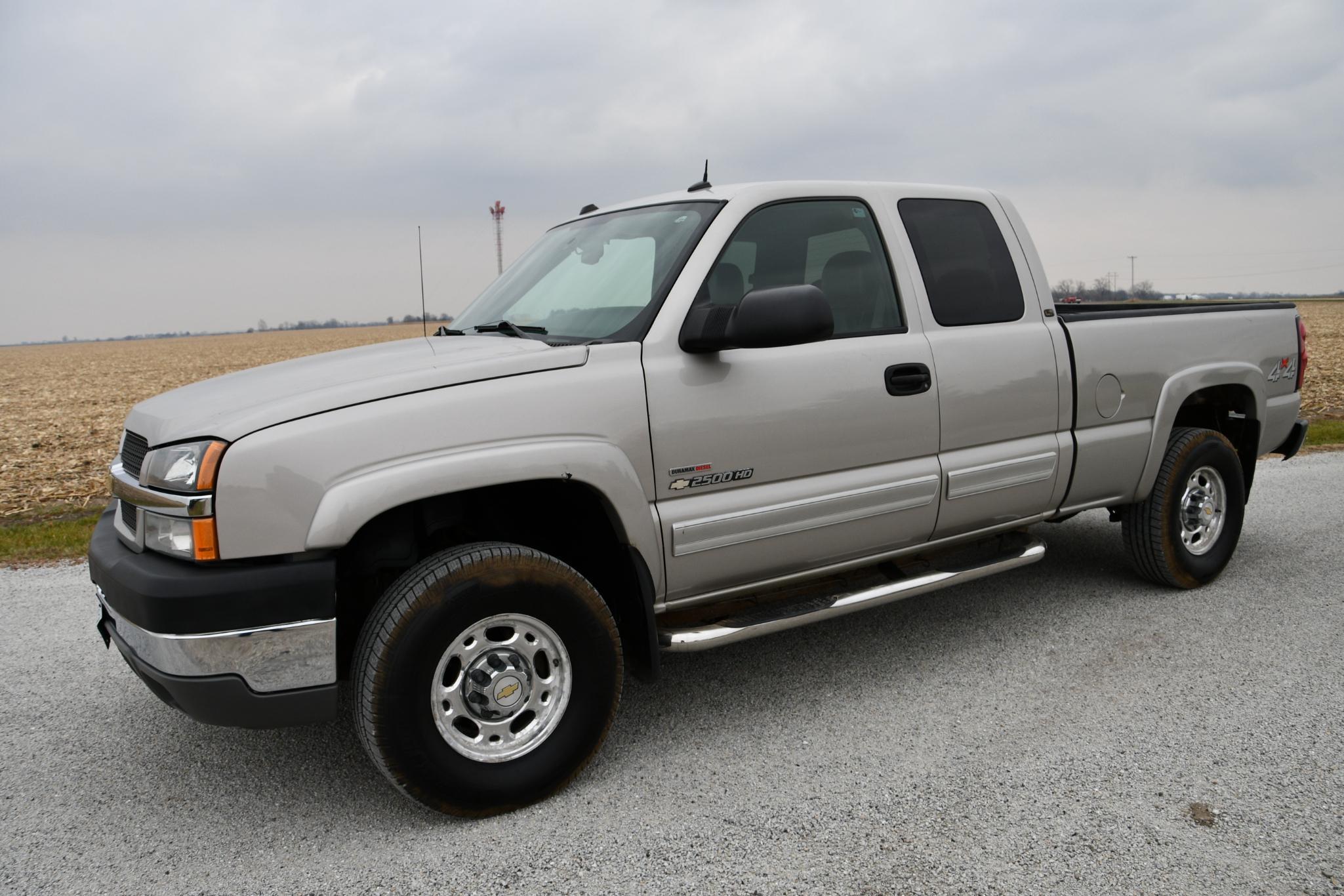 2004 Chevrolet 2500 HD 4wd pickup