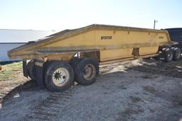 Hyster 2-compartment belly dump trailer