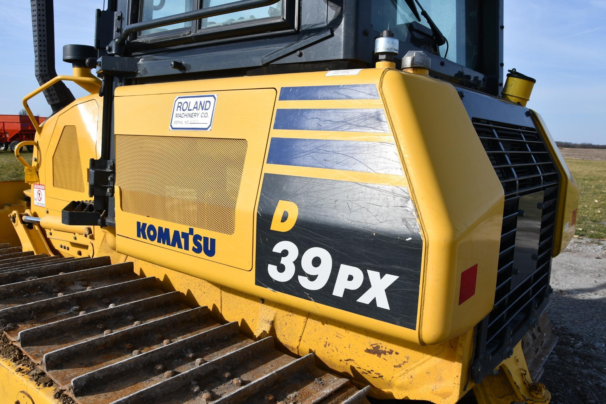 2015 Komatsu D39PX dozer