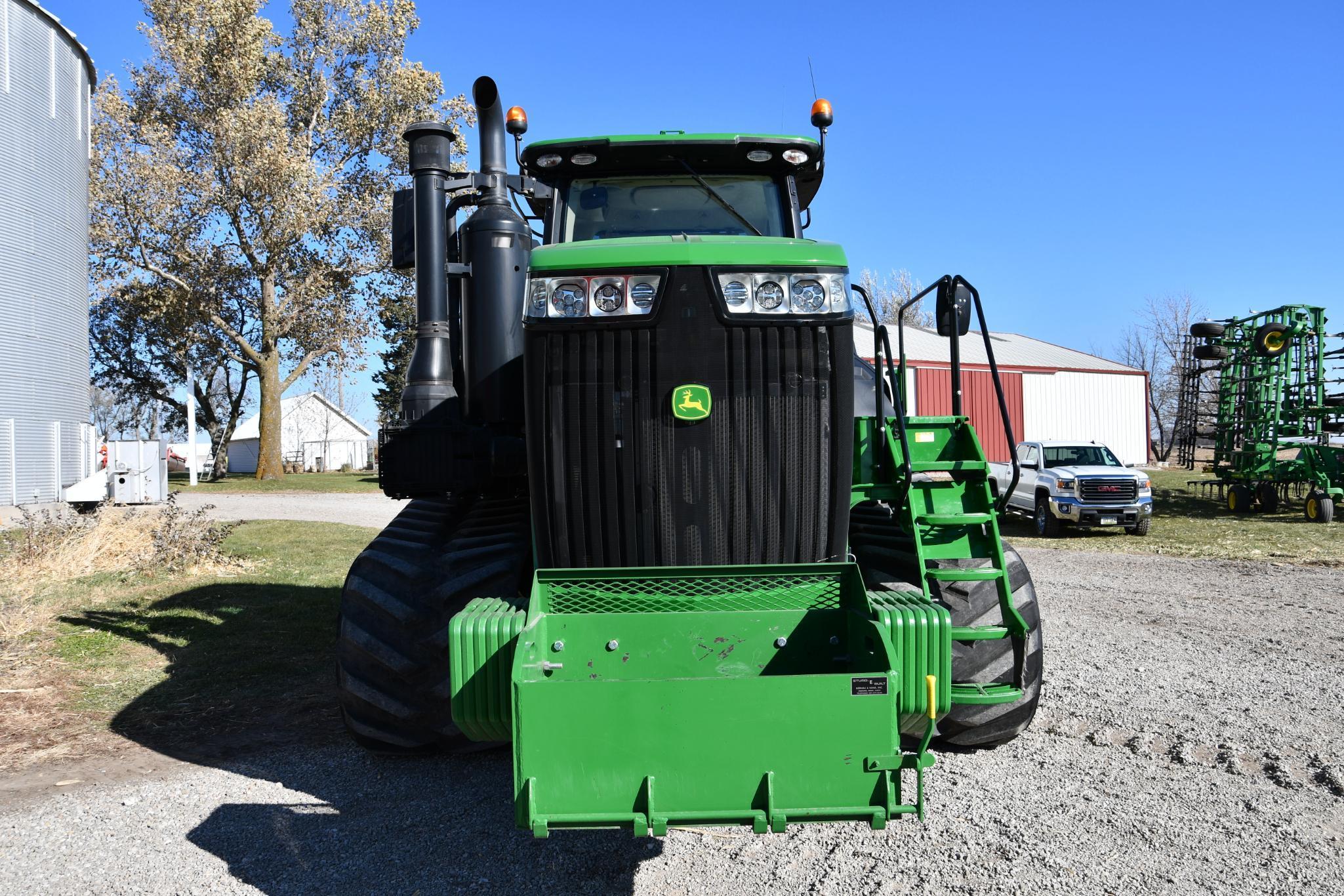 2018 John Deere 9570RT track tractor