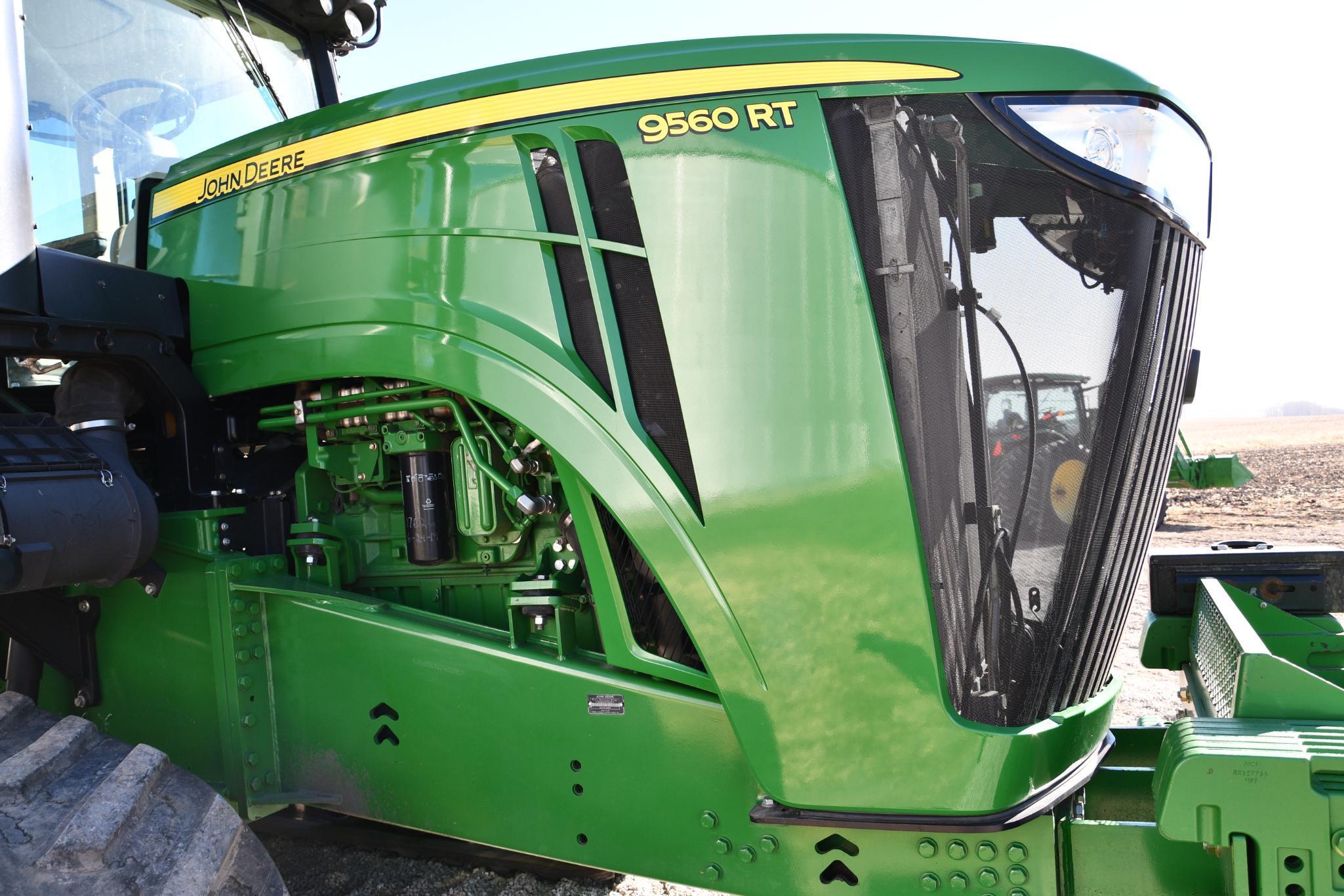 2013 John Deere 9560RT track tractor