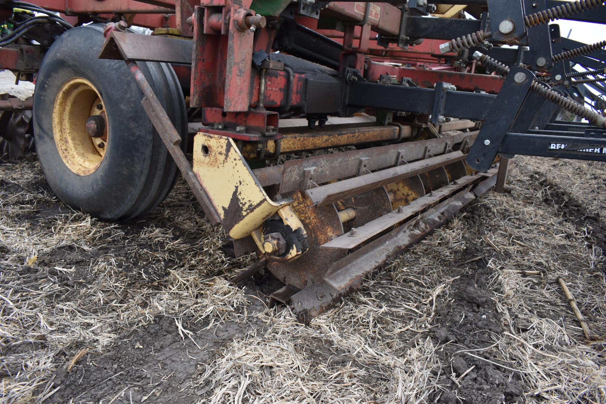 Shop Built 24' vertical tillage tool