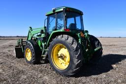 1996 John Deere 7400 MFWD tractor