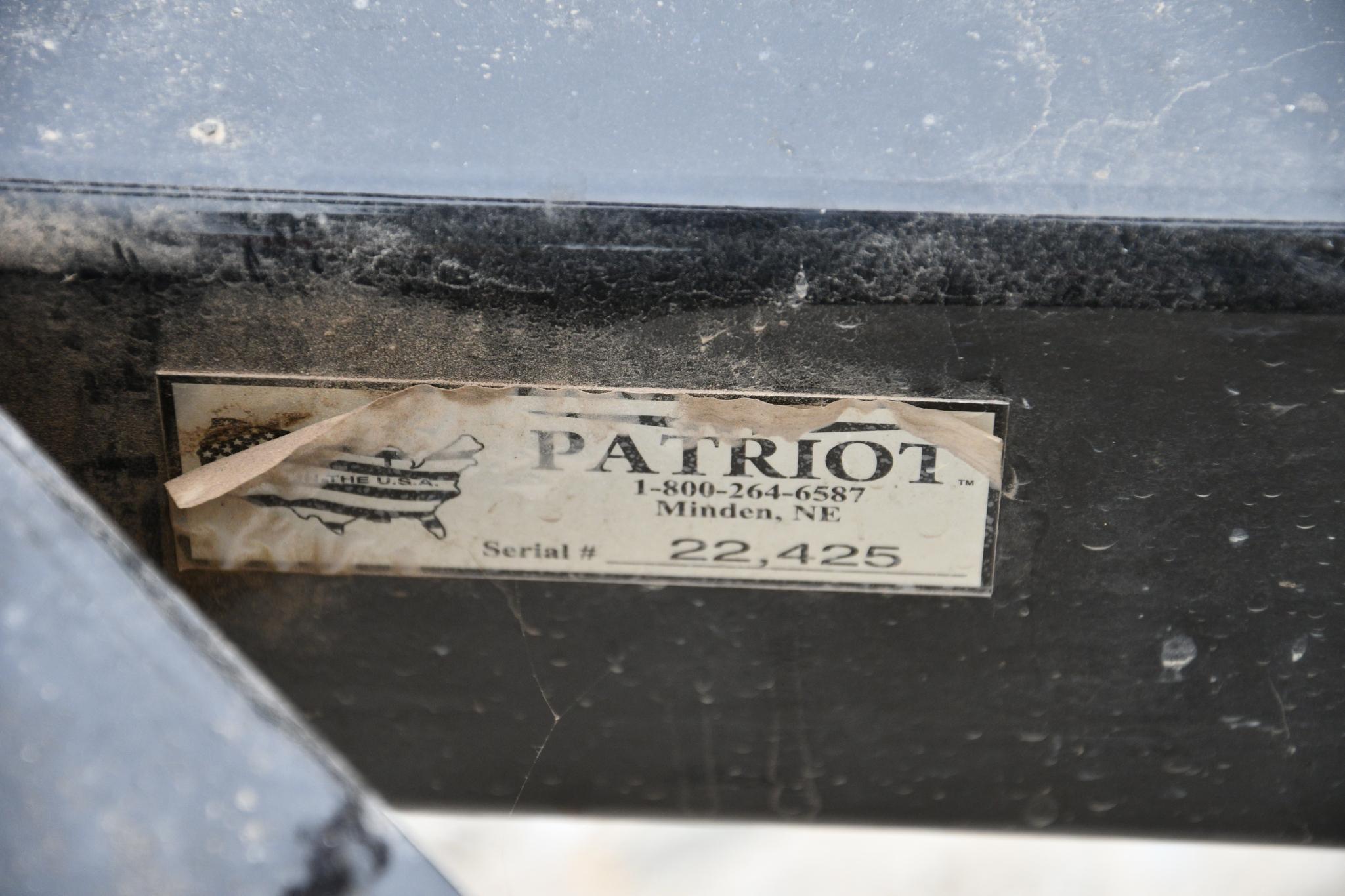 2015 Patriot 100 2-box seed tender