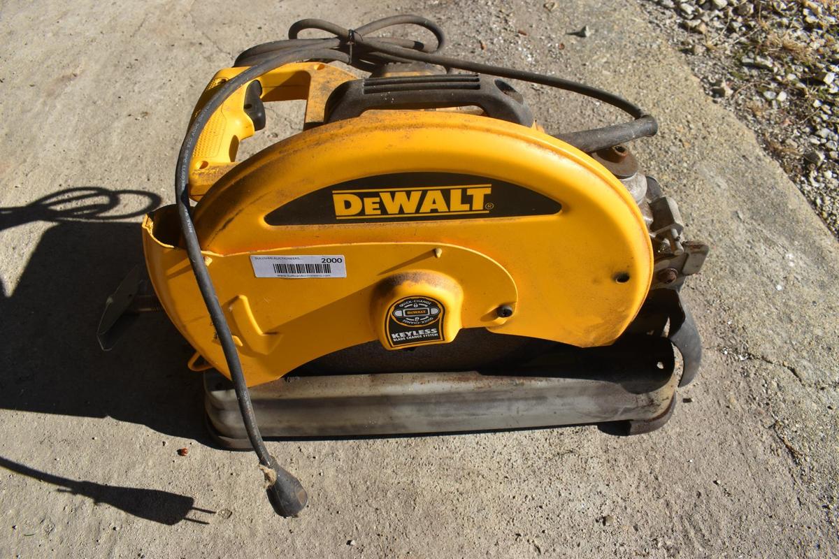 Dewalt electric chop saw