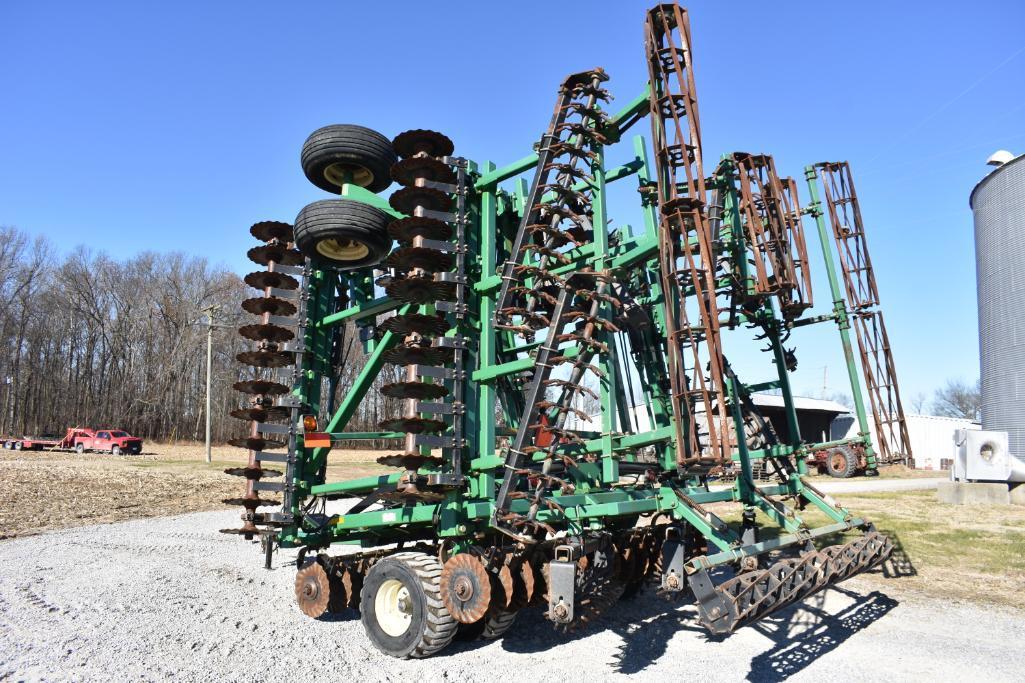 Great Plains 4000 Turbo Till 40' vertical tillage tool