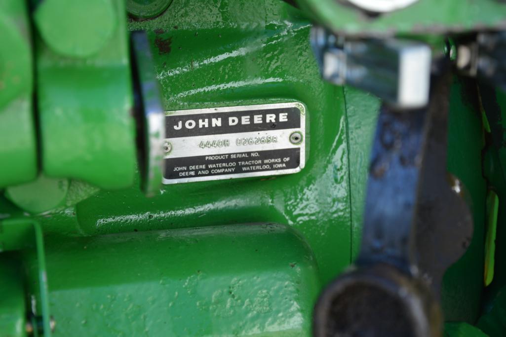 1979 John Deere 4440 2wd tractor
