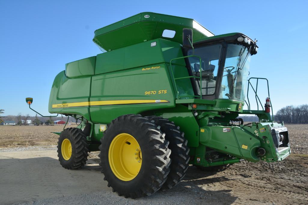 2009 John Deere 9670 STS 2wd combine