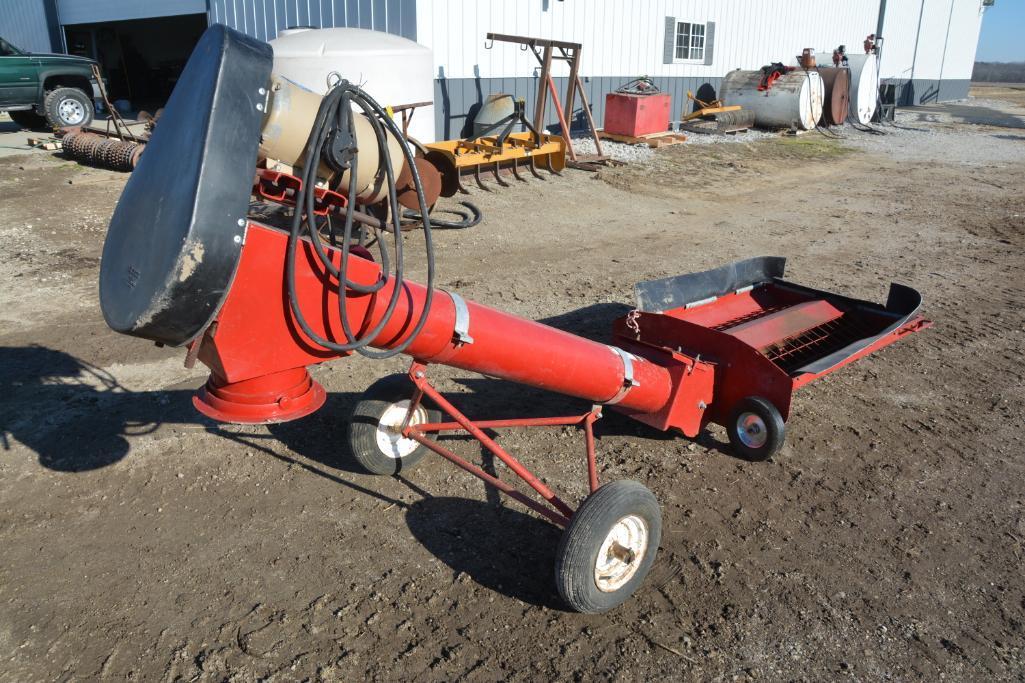 Mayrath 8" x 10' portable auger hopper