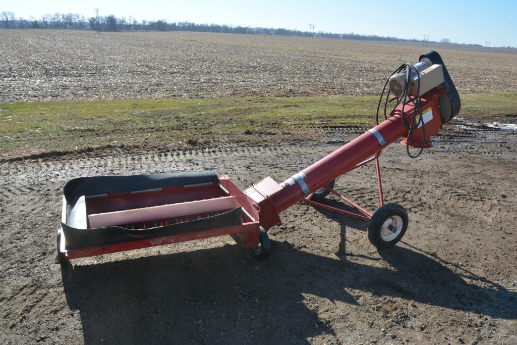 Mayrath 8" x 10' portable auger hopper