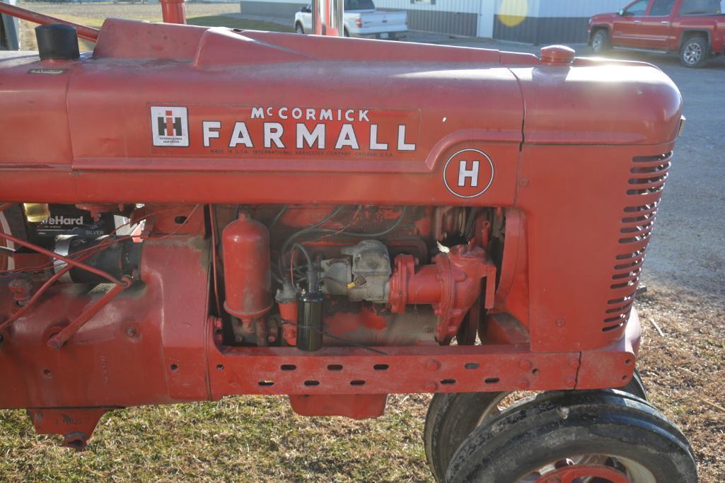 Farmall H tractor