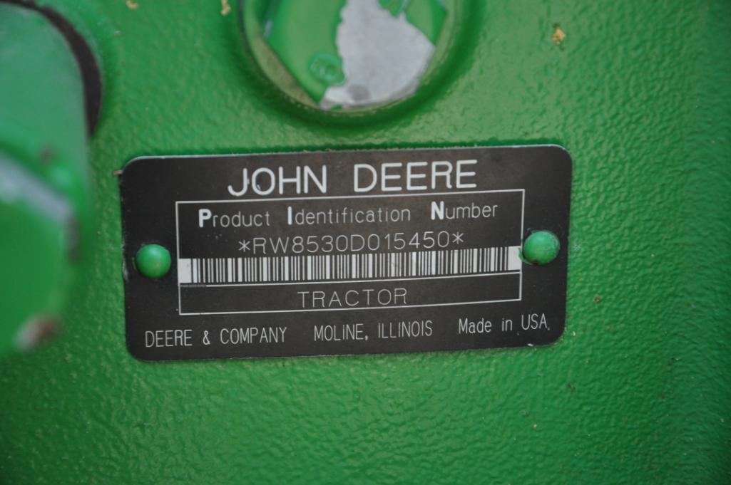 2007 John Deere 8530 MFWD tractor